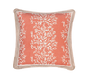 primrose venu floral pillow on white background