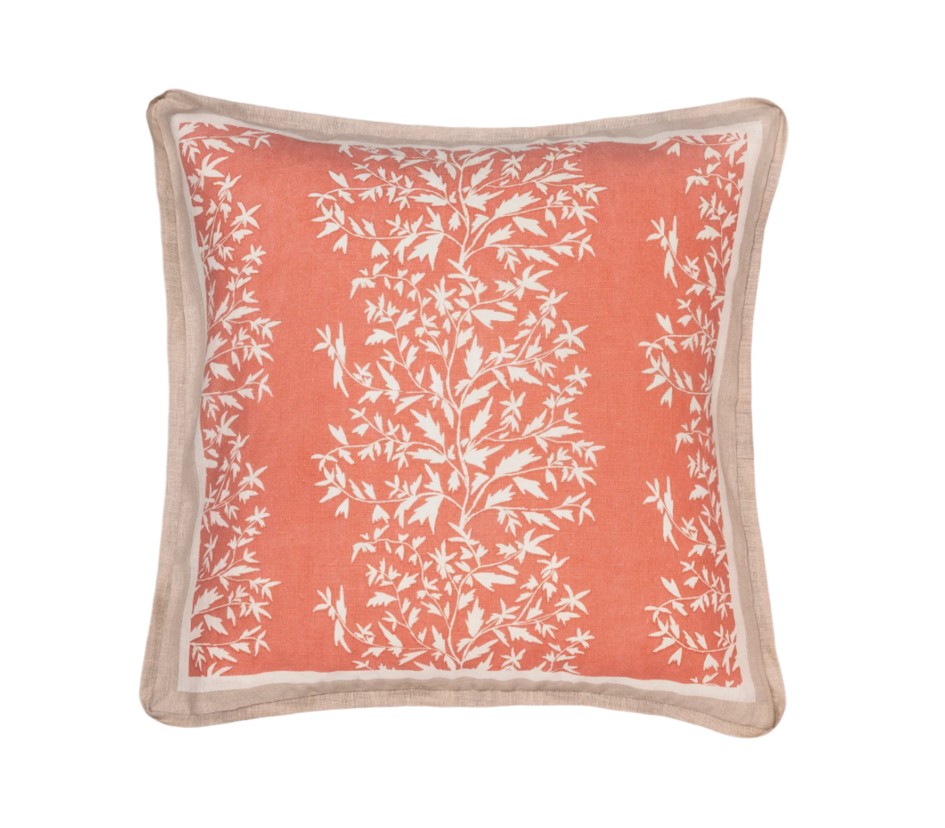 primrose venu floral pillow on white background