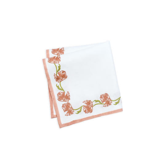Blossom Embroidered Napkin